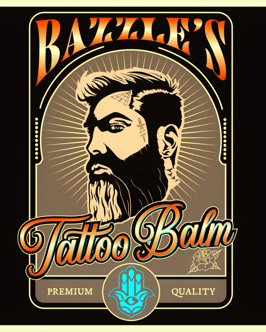 Bazzle’s Tattoo Balm is made for healed, older, or faded tattoos—reviving their color while deeply hydrating your skin. Infused with tea tree oil, it also offers natural antibacterial and anti-inflammatory benefits to keep your skin healthy and refreshed.