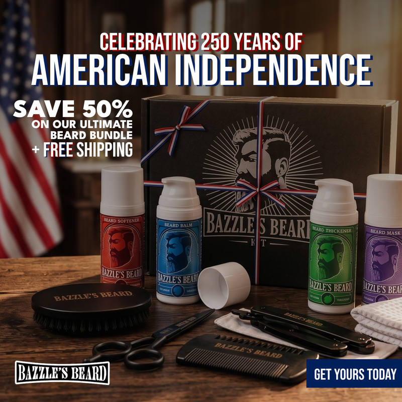 4th of July Beard Bundle